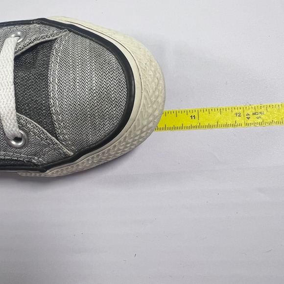 Converse All Star Low Top Gray Denim Sneakers Casual‎ Shoes Unisex W 8 M 6 - Picture 13 of 13